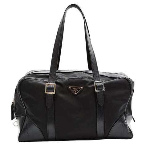 prada black duffle bag|vintage prada duffle bag.